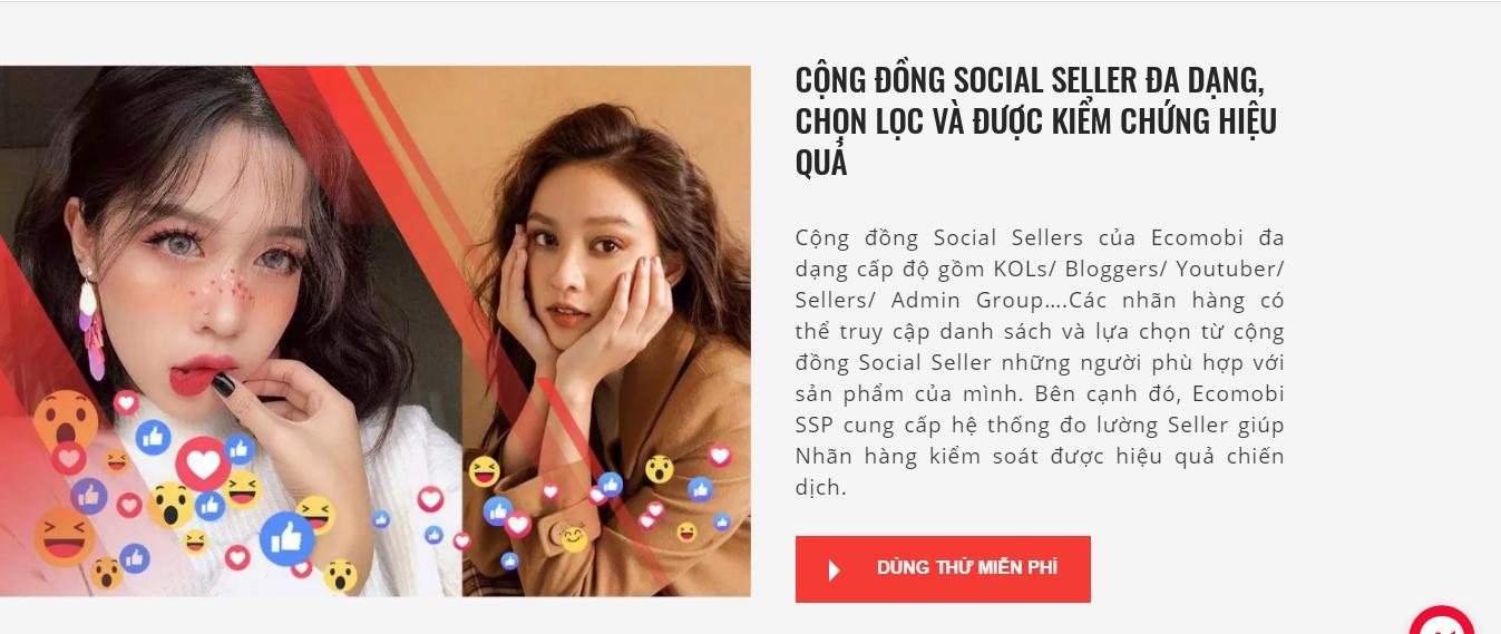 Cộng đồng Social đa dạng - Công Ty TNHH ECOMOBI MEDIA